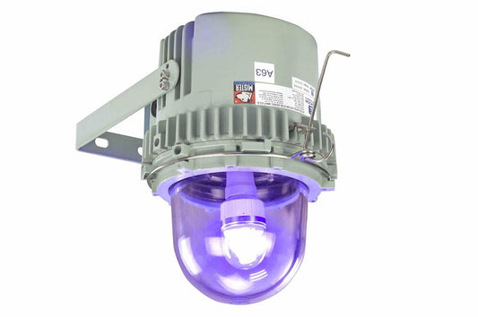 10W Hazardous Location LED Aviation Obstruction Light - 230V, 50/60 Hz - Purple, L810 - Surface Mount - ATEX/IECEx