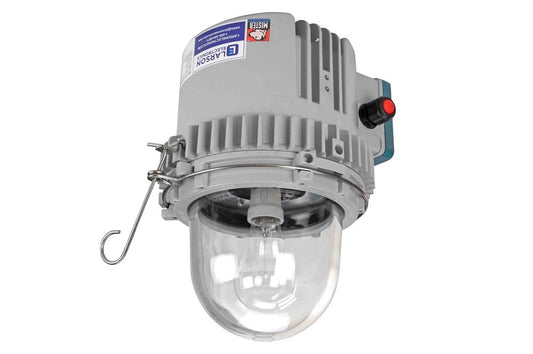 60W Explosion Proof Incandescent Jar Fixture - 120V - ATEX/IECEx Rated - Factory Sealed