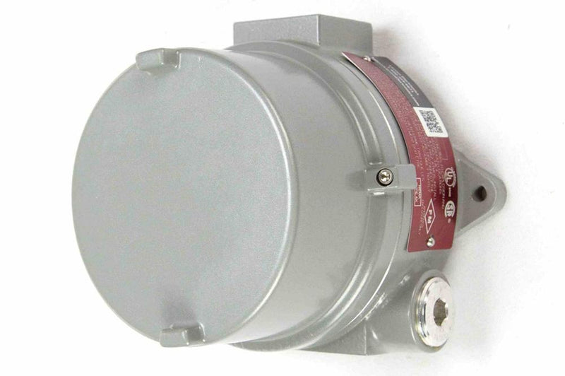 Explosion Proof Instrument Enclosure - Class I, II, III - 2" Dome Cover - IP66 - (2) M25 Hubs & (1) 1/2" NPT Hub