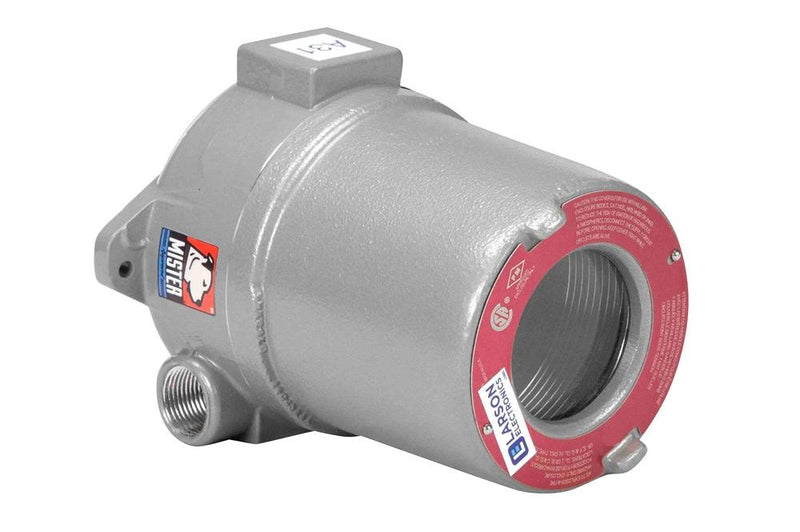 Explosion Proof Instrument Enclosure - Class I, II, III - 2" Dome Glass Lens Cover - IP66