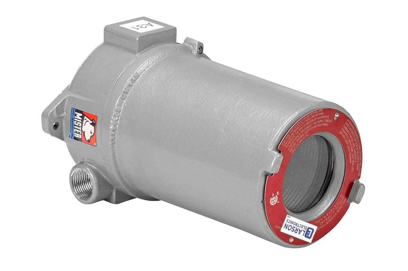 Explosion Proof Instrument Enclosure - Class I, II, III Div 1 & 2 - Trunnion - Glass Lens - 4" Dome