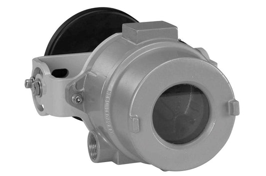 Explosion Proof Device Box Instrument Enclosure - Class I, II, III Div 1 & 2 - Magnetic Trunnion - Glass Lens
