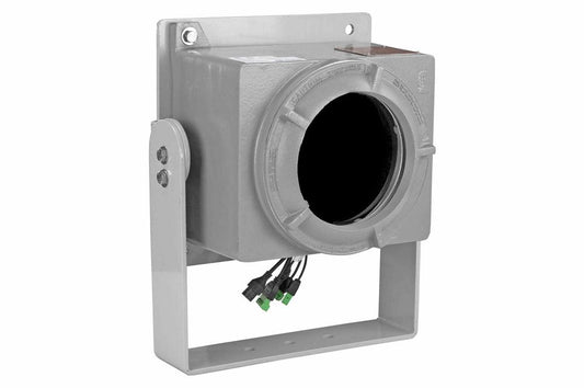 Explosion Proof Fisheye Camera Enclosure - Cast Aluminum - 0.75" NPT Hub - Surface Mount - Classes I, II, & III Divisions 1 & 2