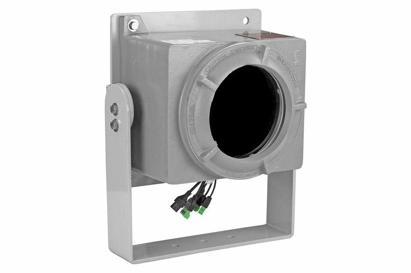 Explosion Proof Fisheye Camera Enclosure - Cast Aluminum - 0.75" NPT Hub - Surface Mount - Classes I, II, & III Divisions 1 & 2