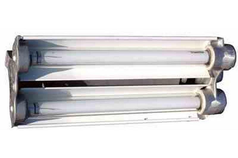 Larson Explosion Proof Emergency Lights & Fluorescent light Combination - 2 foot - 2 lamps