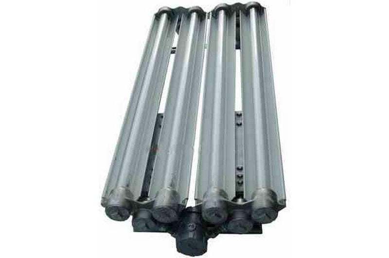 Explosion Proof Fluorescent Light w/ Emergency Battery Backup - 4' 8 Biaxial Lamp - Paint Booth