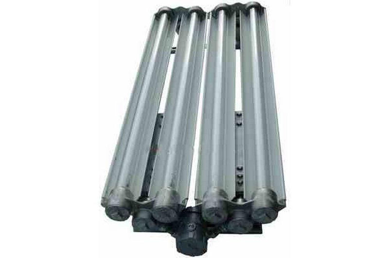 Explosion Proof Fluorescent Light - T5HO Emergency Battery Backup - 4 foot 4 lamp -Paint Spray Booth