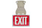 42W Explosion Proof Compact Fluorescent Exit Sign - 3200/750 Lumens - Class I, Div. 1 & 2