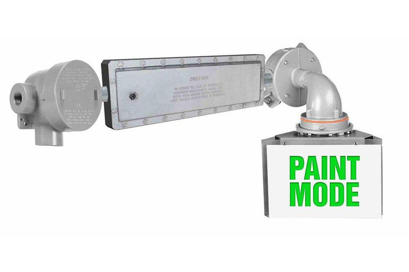 Explosion Proof Emergency LED Light - C1D1 & C2D1 Paint Mode Warning Light - Steady or Strobe