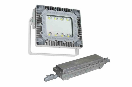 150W Explosion Proof LED Wall Pack Light - C1D1 - 21,000 Lumens - Emergency Backup