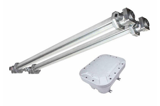 208W Explosion Proof Low Profile LED - Emergency Backup - 27,040 Lumens - C1&2 D1&2 - ATEX /IEC