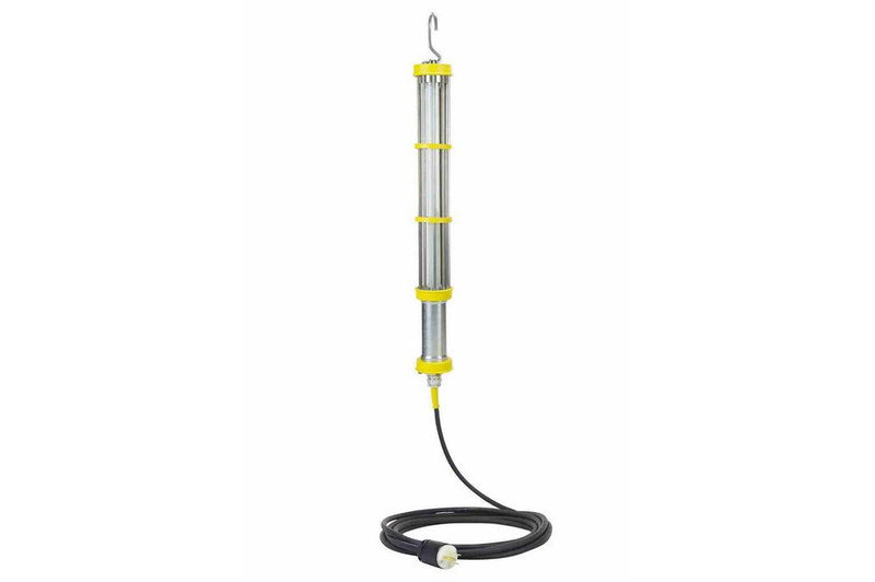 Explosion Proof Aluminum LED Drop Light - Class I, Div. I - 15W, 2ft. LED - 220Volts, 50Hz