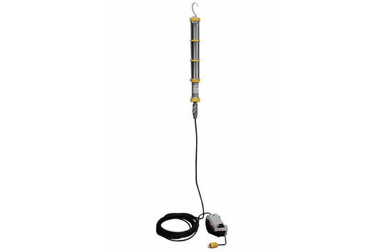 Explosion Proof LED Aluminum Drop Light - Class I Div 1 - 50' Cord - 120-277V Stepped Down to 12/24V - PuriLite