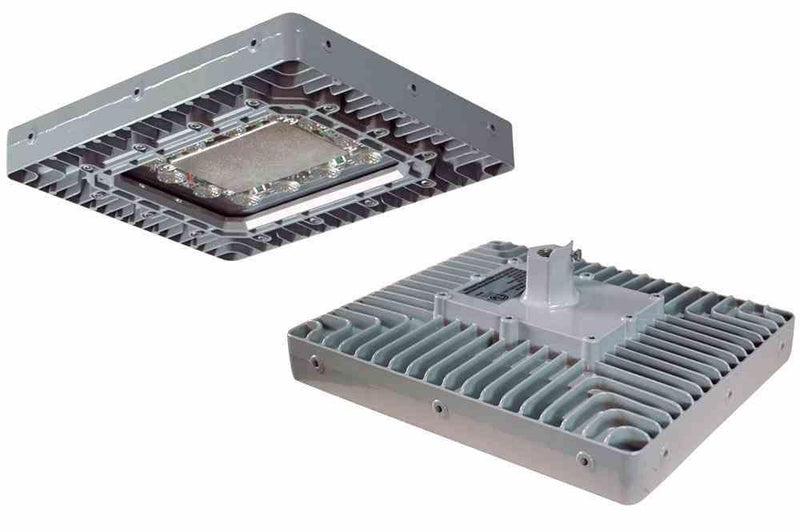 C1D1 Explosion Proof 100 Watt Low Bay LED Light Fixture - 140Ã‚Â° Spread - Paint Spray Booth Approved