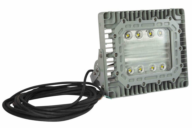100W Explosion Proof High Bay LED Light Fixture - 14000 Lumens - C1D1 - Paint Spray Booth Approved