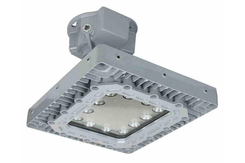 Ceiling Mount Explosion Proof 100 Watt High Bay LED Light Fixture - Paint Spray Booth Approved