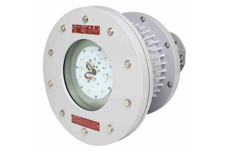 112W Explosion Proof LED Light Fixture - 10,997 Lumens - Class I Division 2 - Class II - Class III