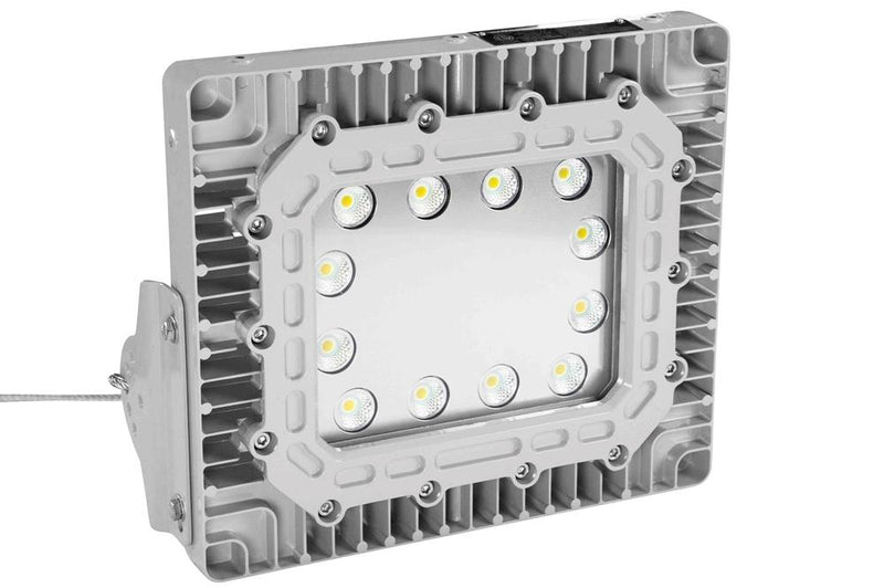 Class 1 Division 1 Explosion Proof 150 Watt High Bay LED Light Fixture -Eye Bolt & Safety Cable