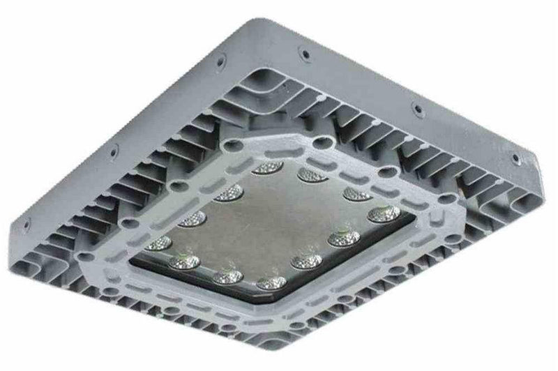 21,000 Lumen C1D1 Explosion Proof 150 Watt High Bay LED Light - Back Mount Junction Box