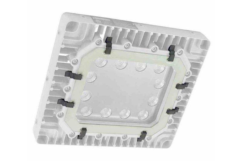 Gasketed Food Grade Shatterproof Lens Cover for 150LED-RT Series Explosion Proof LED Fixtures