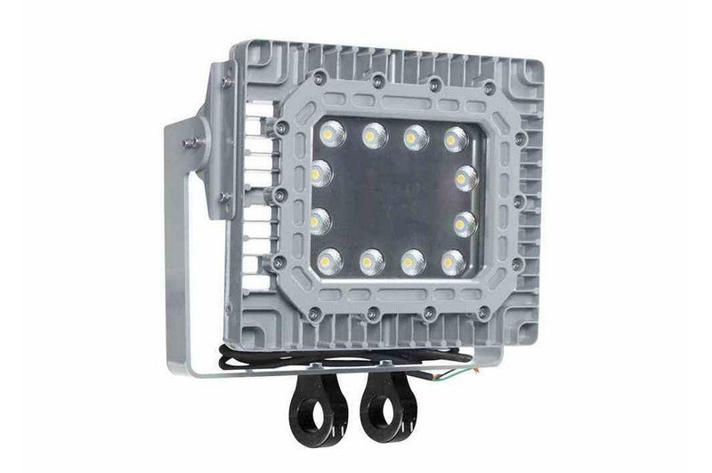 150W Explosion Proof Pole Mount LED Light Fixture - C1D1 - Paint Spray Booth Approved - 21000 Lumens