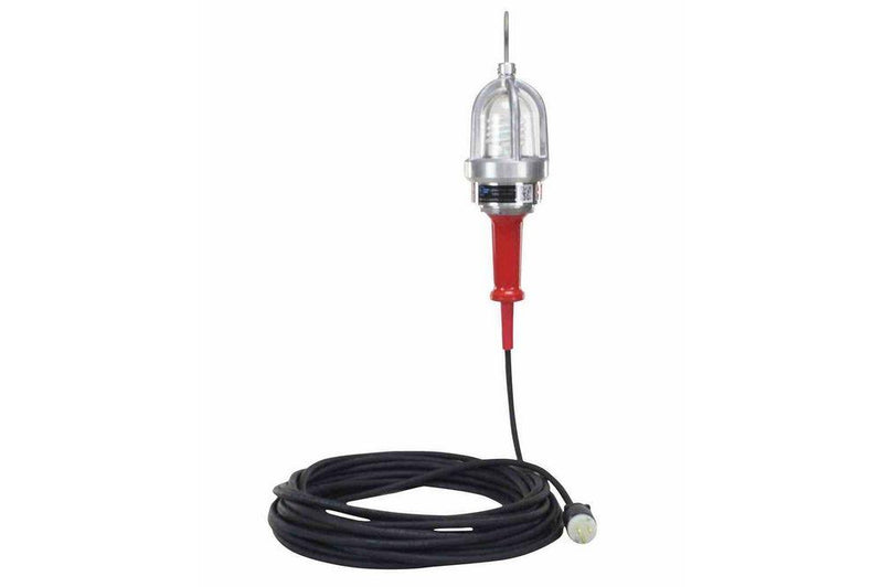 Explosion Proof Compact Fluorescent Drop Light - 26 Watt Bulb -1700 Lumen - 50' SOOW Cord