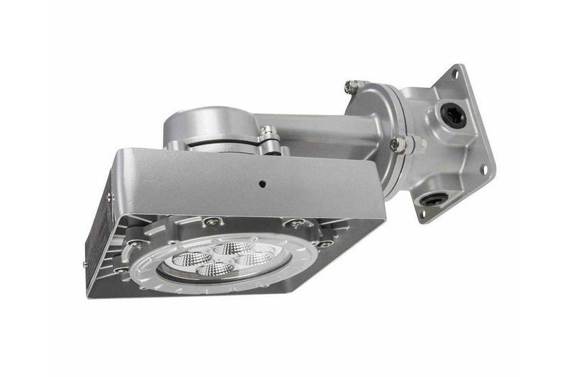 50W Explosion Proof Low Bay LED Fixture - Paint Spray Booth Approved - 7,000 lms - Wall Mount - T5