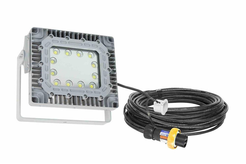 150 Watt Explosion Proof LED Flood Light - Surface Mount - 21,000L - 20m SOOW Pin & Sleeve