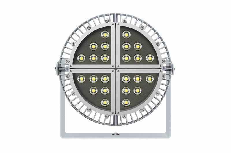 300W Explosion Proof Round LED Light Fixture - Class I, II, III - Replacement for 1500W Metal Halide