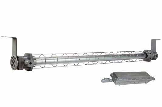 80W Explosion Proof Low Profile LED Fixture - C1D1/C2D1 - 10,800 lms - 0-10V Dimmable