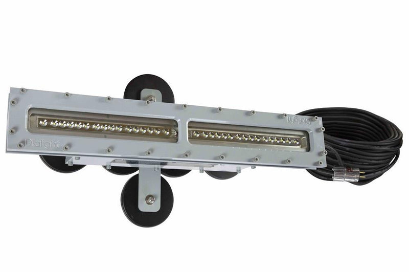 Magnetic Mount Explosion Proof LED Work Light - Low Profile - 3600 Lumens - Class 1 Div 1 - 120-277V