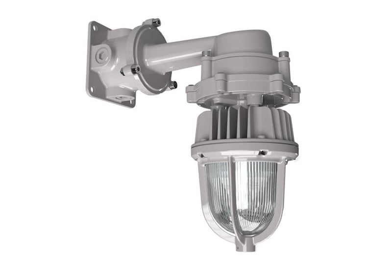 25W Explosion Proof LED Light, C1D1, 120-277V, 3,750 lms, Wall Mount, Mason Jar / Jelly Jar