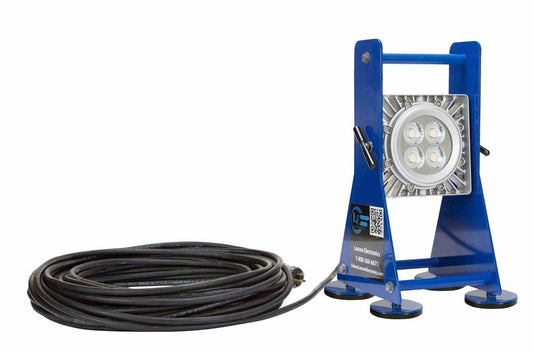 50W Rechargeable Explosion Proof Mini LED Brick Light - C1D1/C2D1 - 50' SOOW Cord w/ EXP Plug - Magnetic Mount