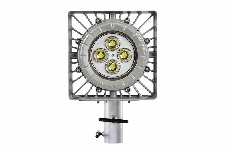 50W Explosion Proof Adjustable Pole Top Slip Fit Mount LED Light - C1D1 - Slip Fitter Yoke