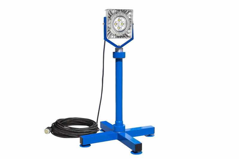 Larson 50W EXP LED Light - 21,000 Lm - 3ft Stand - Quick Change Mount - C1D1 - 100' 16/3 SOOW - GEN Plug