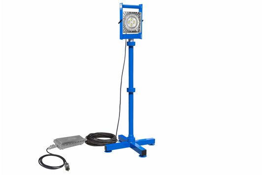 Larson 50W EXP LED Light - 6,250 Lm - 5ft Stand - Quick Change Mount - C1D1 - 100' 12/3 SOOW - EXP Plug