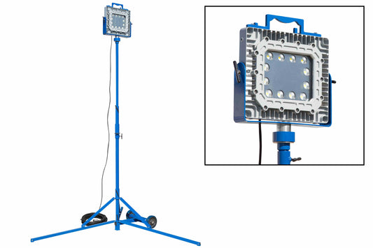 Larson 150W EXP LED Light - 21,000 Lm - Tripod - Quick Change Mount - C1D1 - 100' 16/3 SOOW - EXP Plug