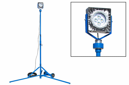 Larson 50W EXP LED Light - 6,250 Lm - Tripod - Quick Change Mount - C1D1 - 100' 16/3 SOOW - EXP Plug