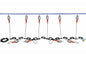 Explosion Proof LED String Lights - 10 Lamp - Daisy Chain Connection - 12/3 - 12' Spacing - 12' Drop
