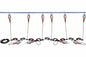 Explosion Proof LED String Lights - 10 LED Lamps - Class I & II, Div. I - 220 Volts, 50/60Hz