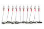 Explosion Proof LED String w/ Junction Boxes & 10 Lights - C1D1/C2D1 - 50' 12/3 Line In w/ Blunt Cut