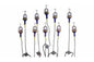 Explosion Proof LED String Lights - 10 lights - 5 Foot Spacing - Class 1 Division 1 and Class 2 Divi