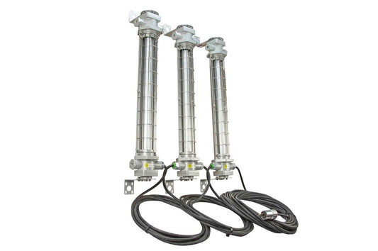 Explosion Proof Low Profile LED String Lights - 3 Lights - 16,200 Lumens - C1D1/C2D1