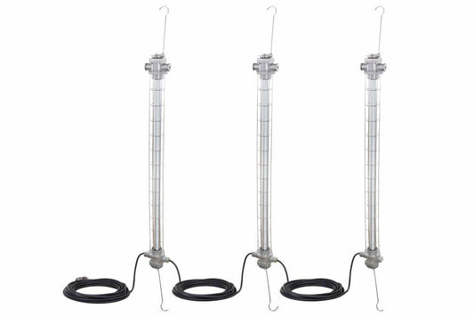 Explosion Proof Low Profile LED String Lights - 3 Lights - 40,560 Lumens - C1D1/C2D1 - ATEX - IEXEx