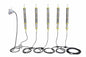 Explosion Proof LED Aluminum String Lights - Class 1 Div 1 - 5 Lights - Daisy Chain - 2' Drop Lights