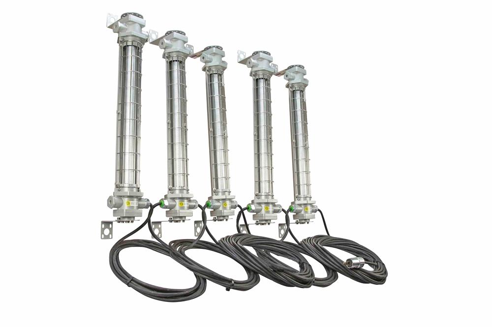 Explosion Proof Low Profile LED String Lights - 5 Lights - 27,000 Lumens - C1D1/C2D1