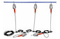 Explosion Proof String Lights - Class 1 & 2, Division 1 - 5 Drop Lights - Inline GFI