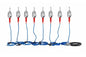 Explosion Proof LED String Lights - 8 Lights - C1D1&2 and C2D1&2 - 60' Input Whip