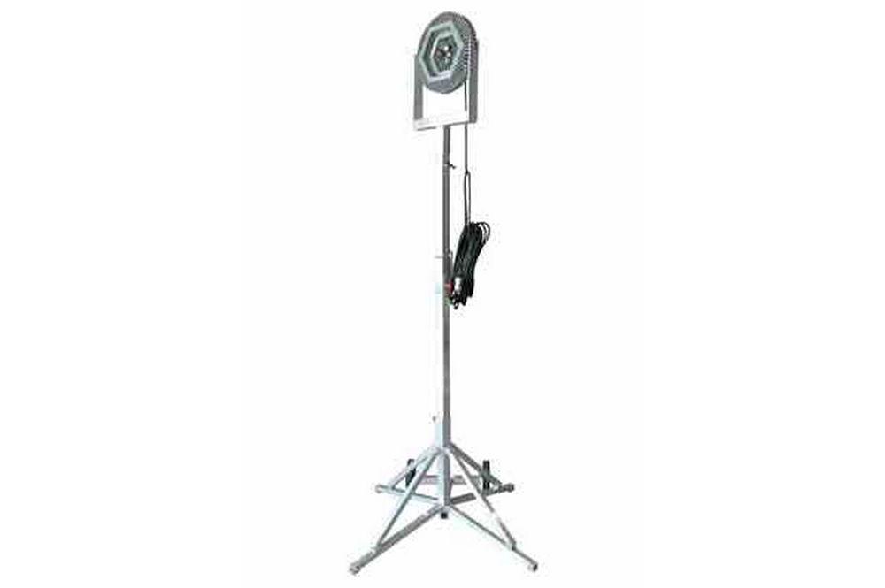 Explosion Proof Quapod - Class 1 Division 1 Group B Hydrogen - Single 150 Watt Led Light - 100 foot