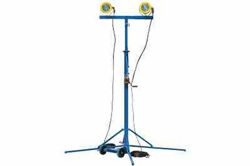 Explosion Proof Light - Quadpod Mount - 2 X 70 Watt Metal Halide Lights - Class 1 Div 1 - Wet Areas